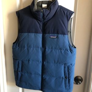 Mens Patagonia Down Vest (Reversible)